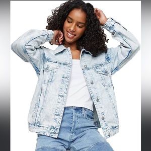Wild Fable Acid Wash Women’s Denim Jacket